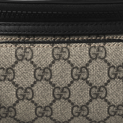 Gucci GG Supreme Monogram Belt Bag Black 8 of 10