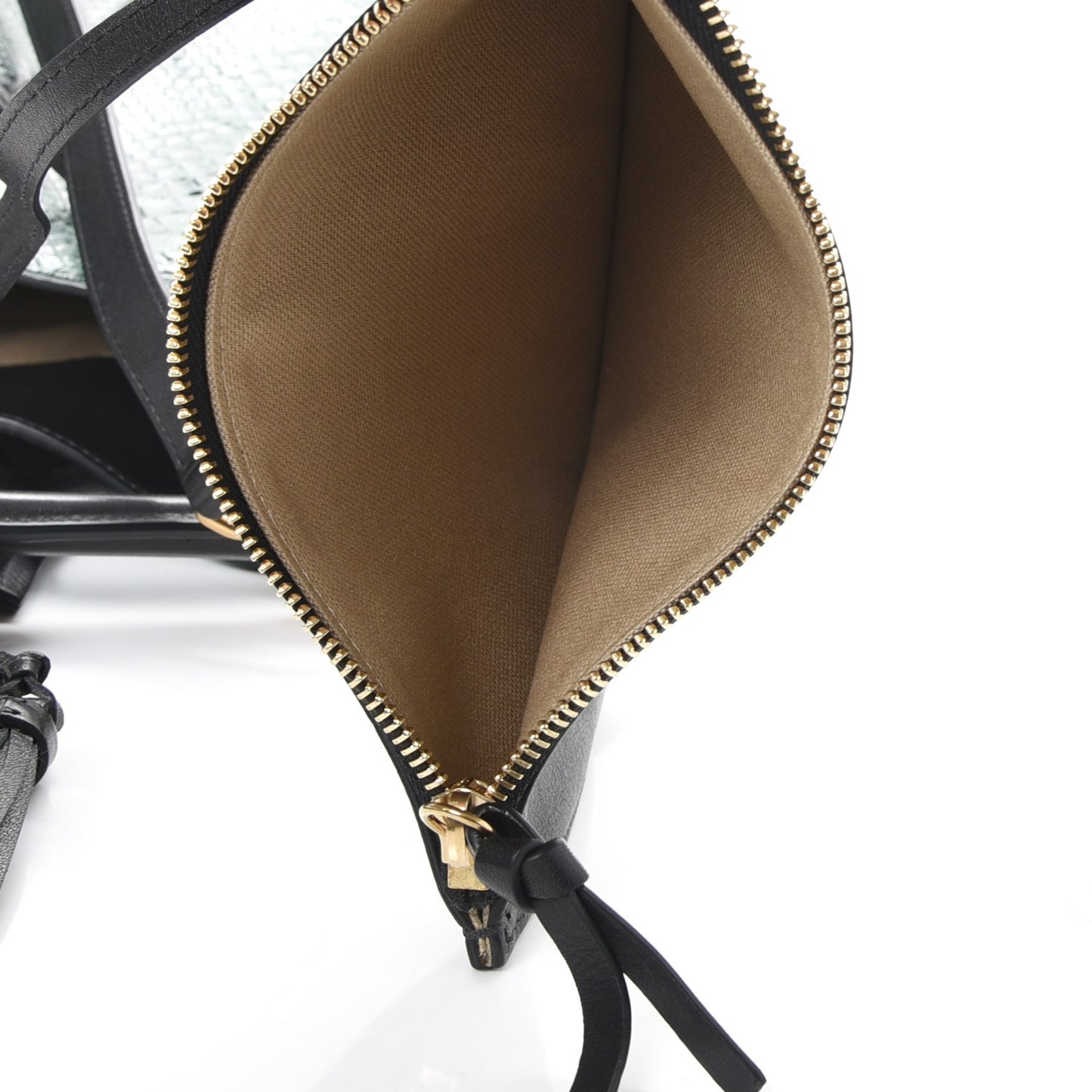 Python Gala Cross-Stitch Bucket Bag Intense Green