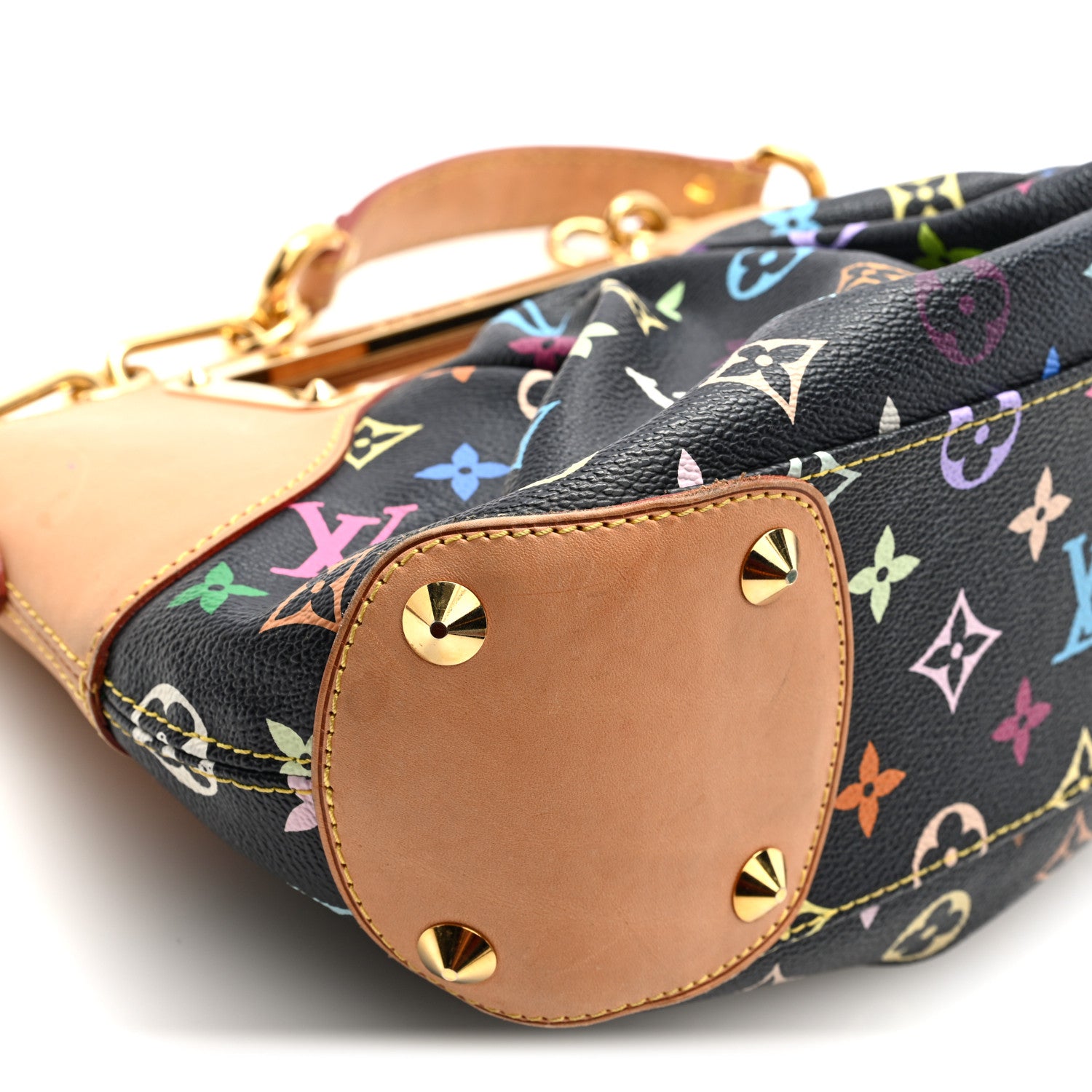 Louis Vuitton Monogram Multicolor Judy PM Black 8 of 9