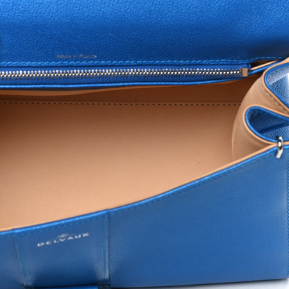 Delvaux Calfskin Mini Brillant East West Satchel Satin Electric 8 of 23