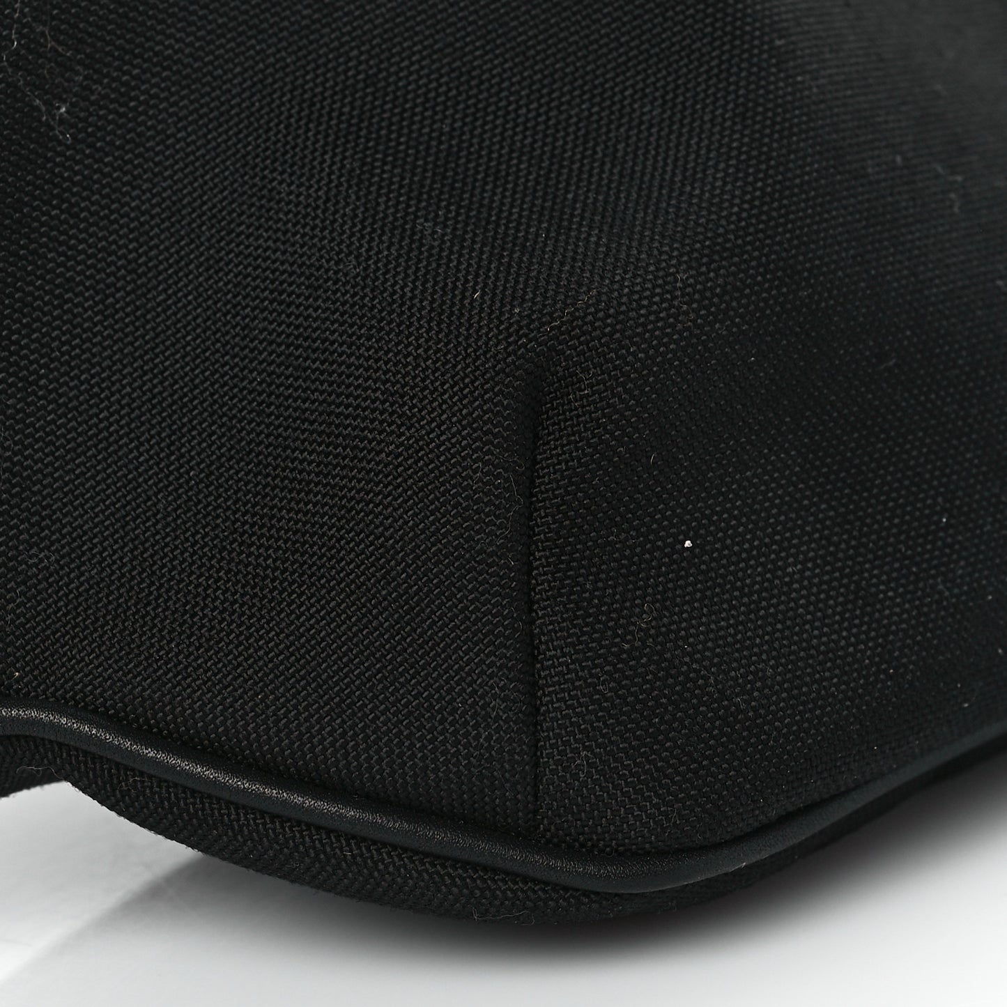 Canvas Monogram Belt Bag Black