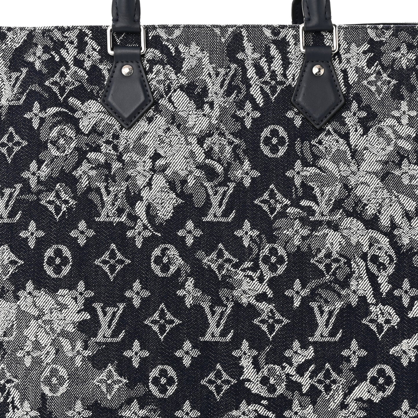 Monogram Tapestry Grand Sac Bleu