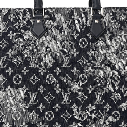 Louis Vuitton Monogram Tapestry Grand Sac Bleu 8 of 10