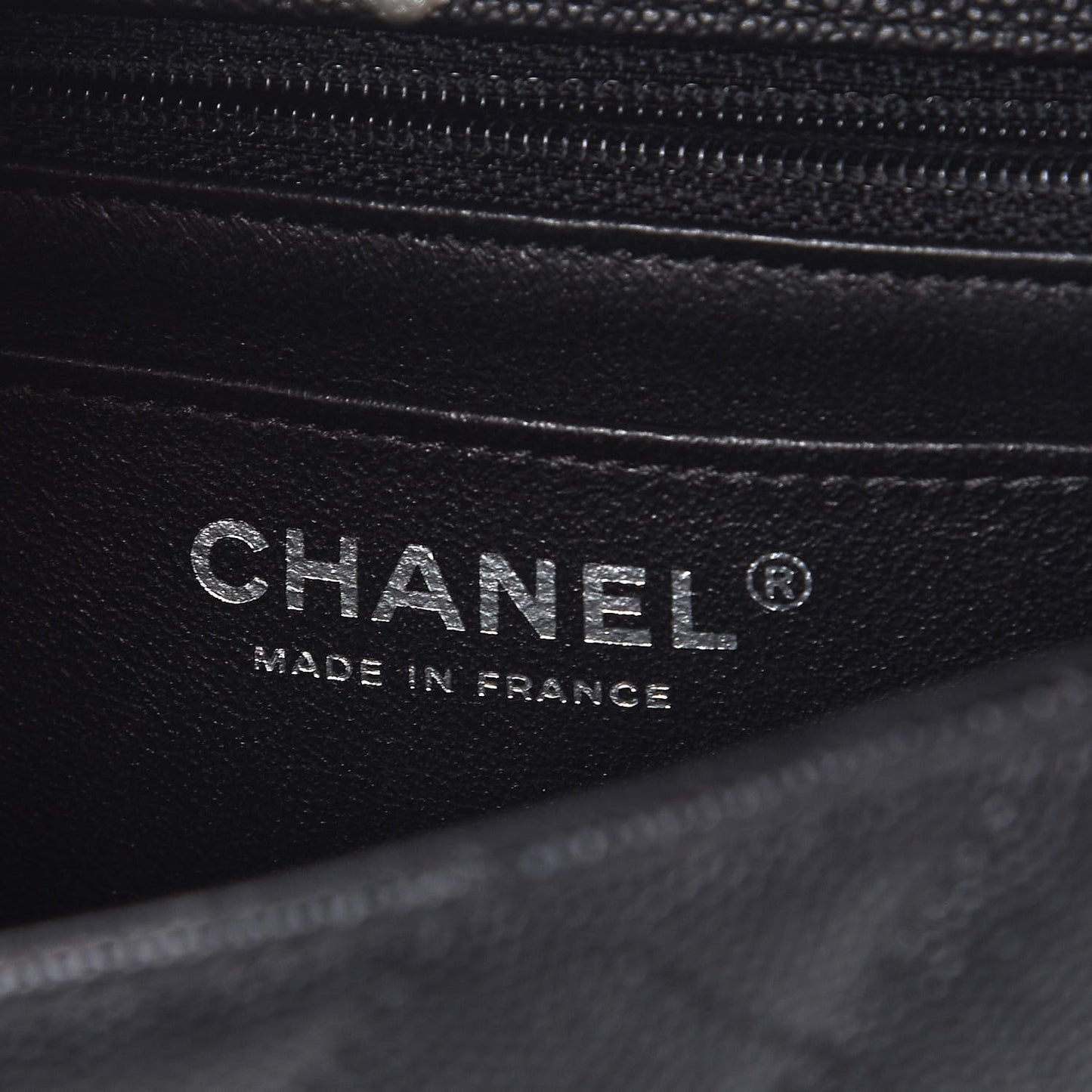 Caviar Quilted Mini Rectangular Flap Black