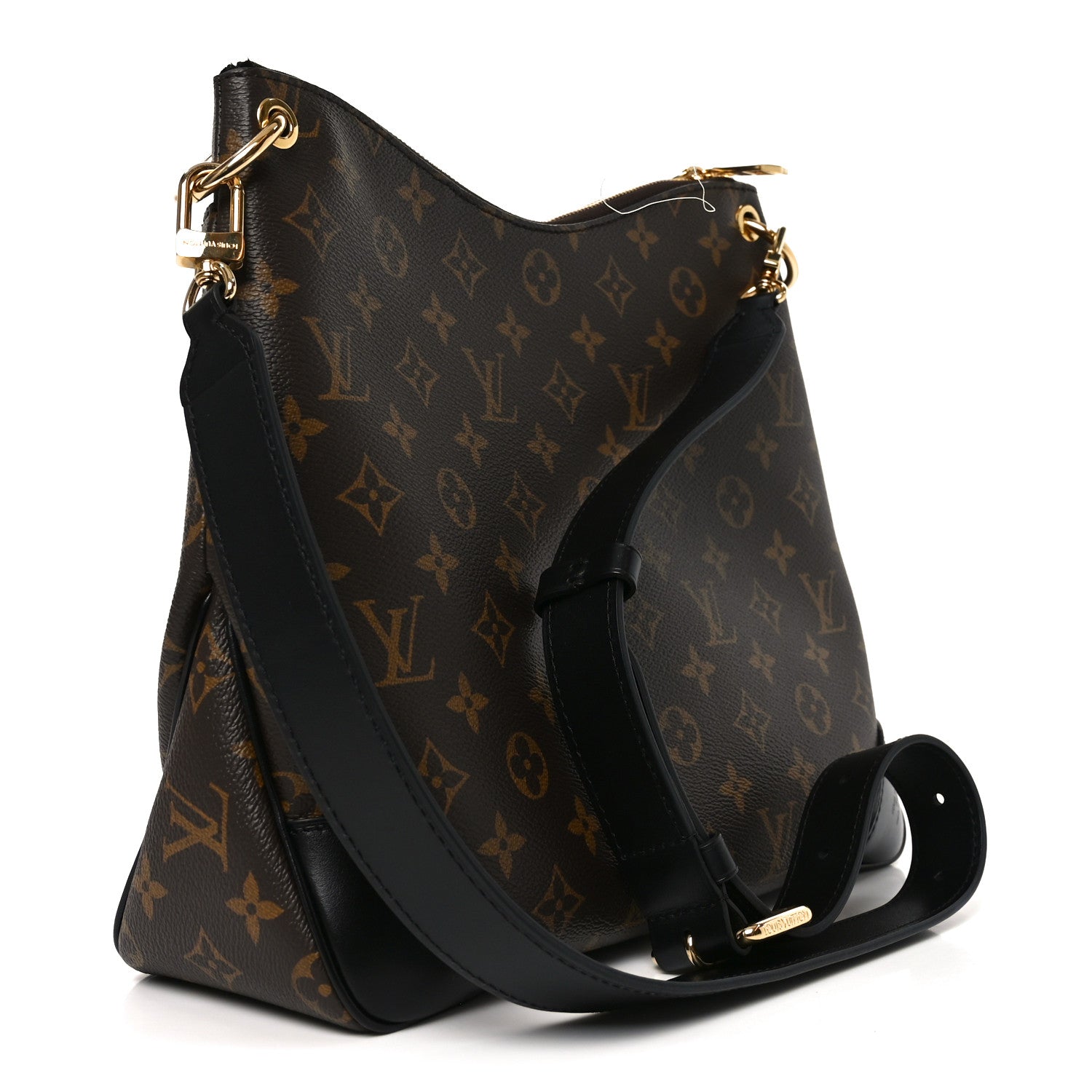 Louis Vuitton Monogram Odeon MM Black 3 of 9