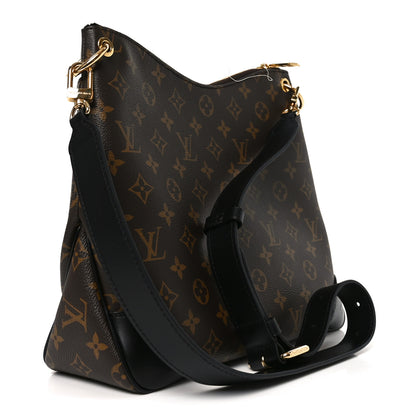 Louis Vuitton Monogram Odeon MM Black 3 of 9