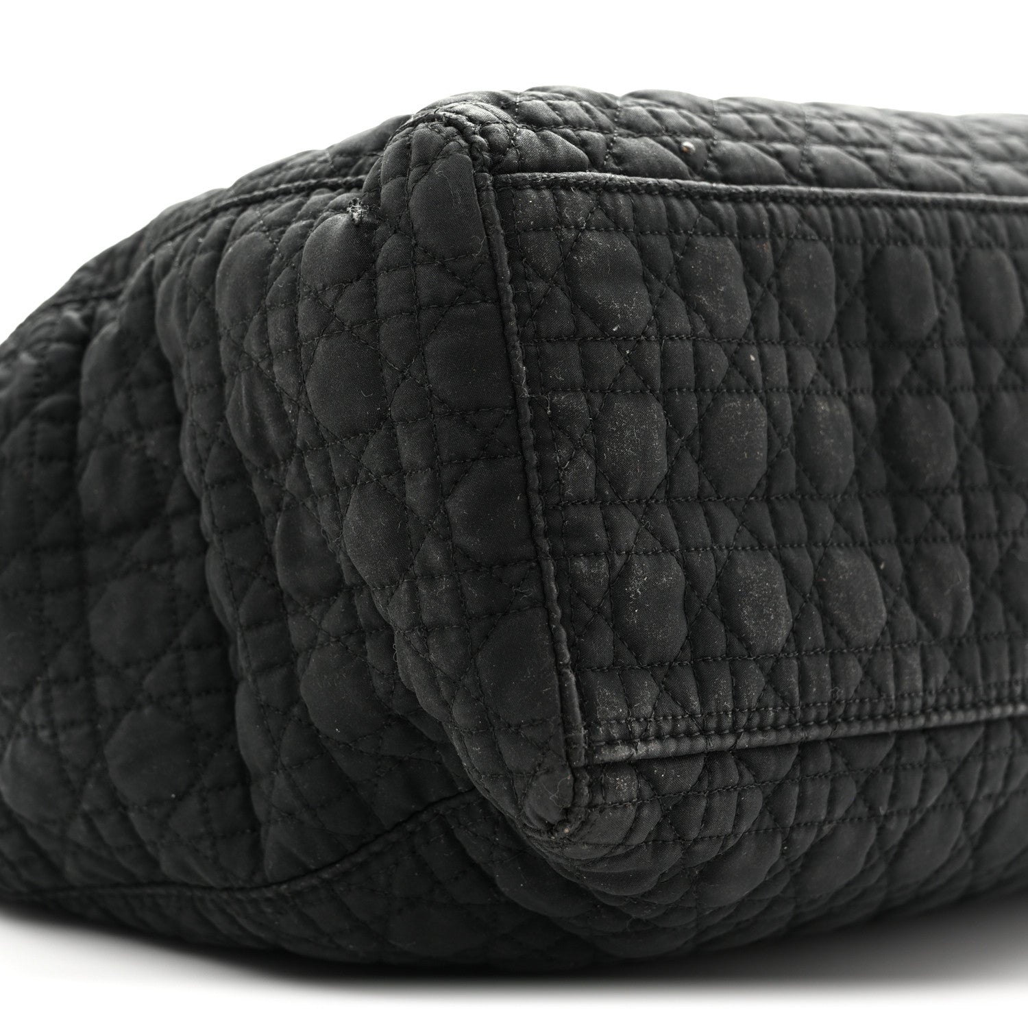 Christian Dior Nylon Cannage Large Lady Dior Black 10 of 15