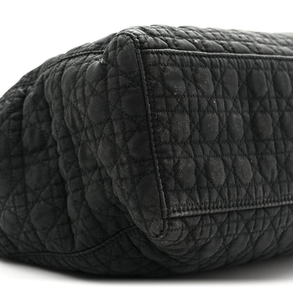 Christian Dior Nylon Cannage Large Lady Dior Black 10 of 15
