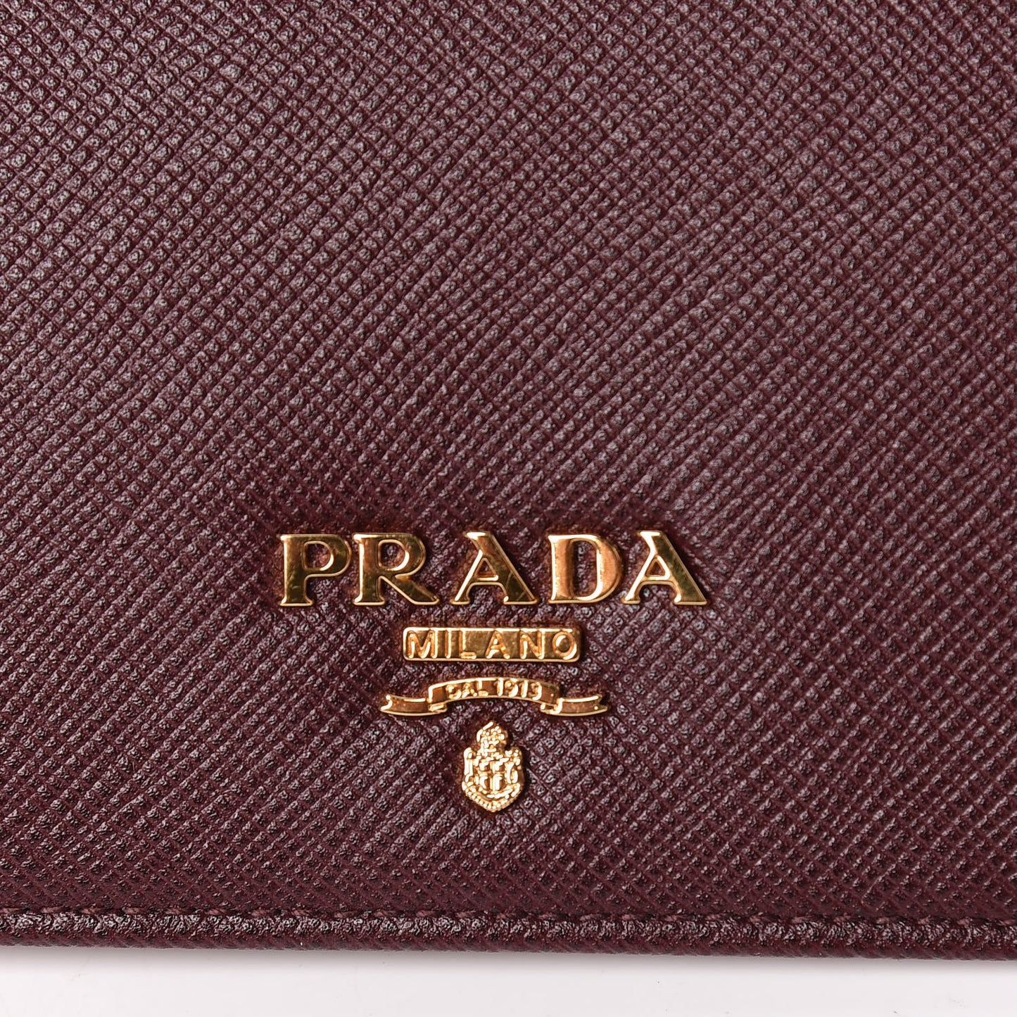 Saffiano Colour Continental Flap Wallet Granato Petalo