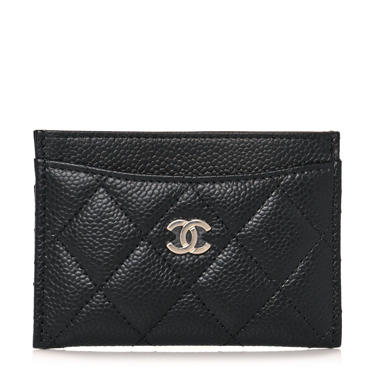 Chanel Caviar Quilted Card Holder Black 1 of 11