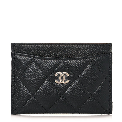 Chanel Caviar Quilted Card Holder Black 1 of 11