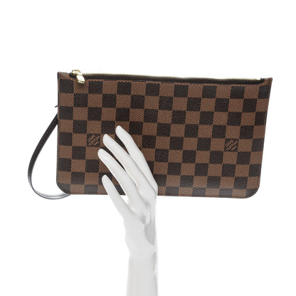Louis Vuitton Damier Ebene Neverfull MM GM Pochette 2 of 6