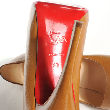 Christian Louboutin Kid Feticha 120 Pumps 40 Camel 6 of 6