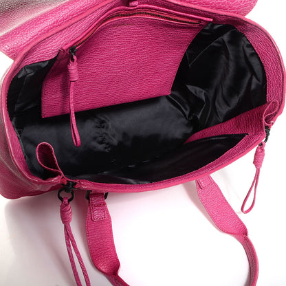 3.1 Phillip Lim 3.1 Leather Medium Pashli Satchel Fuchsia 5 of 9