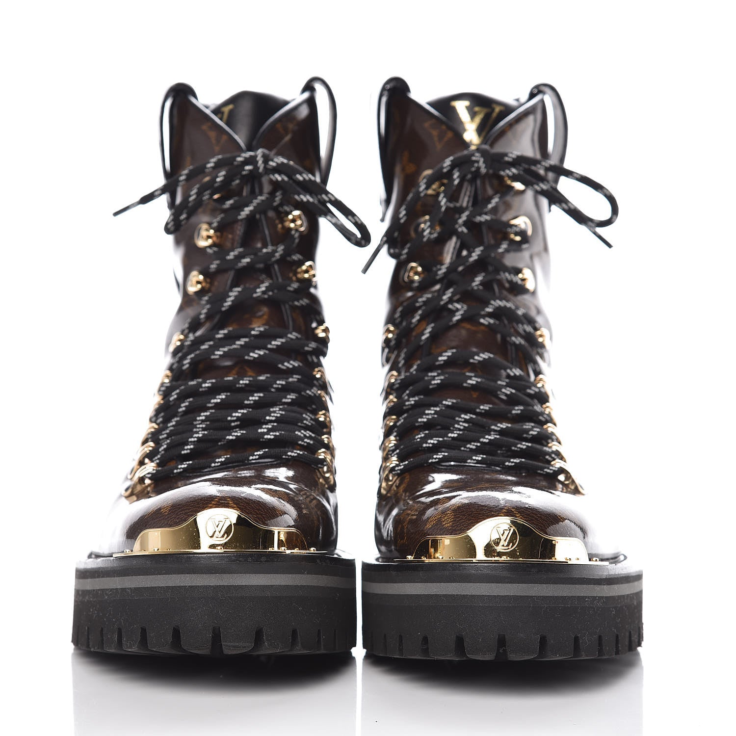 Louis Vuitton Monogram Glaze Mens Outland Ankle Boots 7.5 Ebene 2 of 8