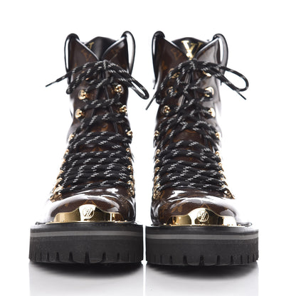Louis Vuitton Monogram Glaze Mens Outland Ankle Boots 7.5 Ebene 2 of 8