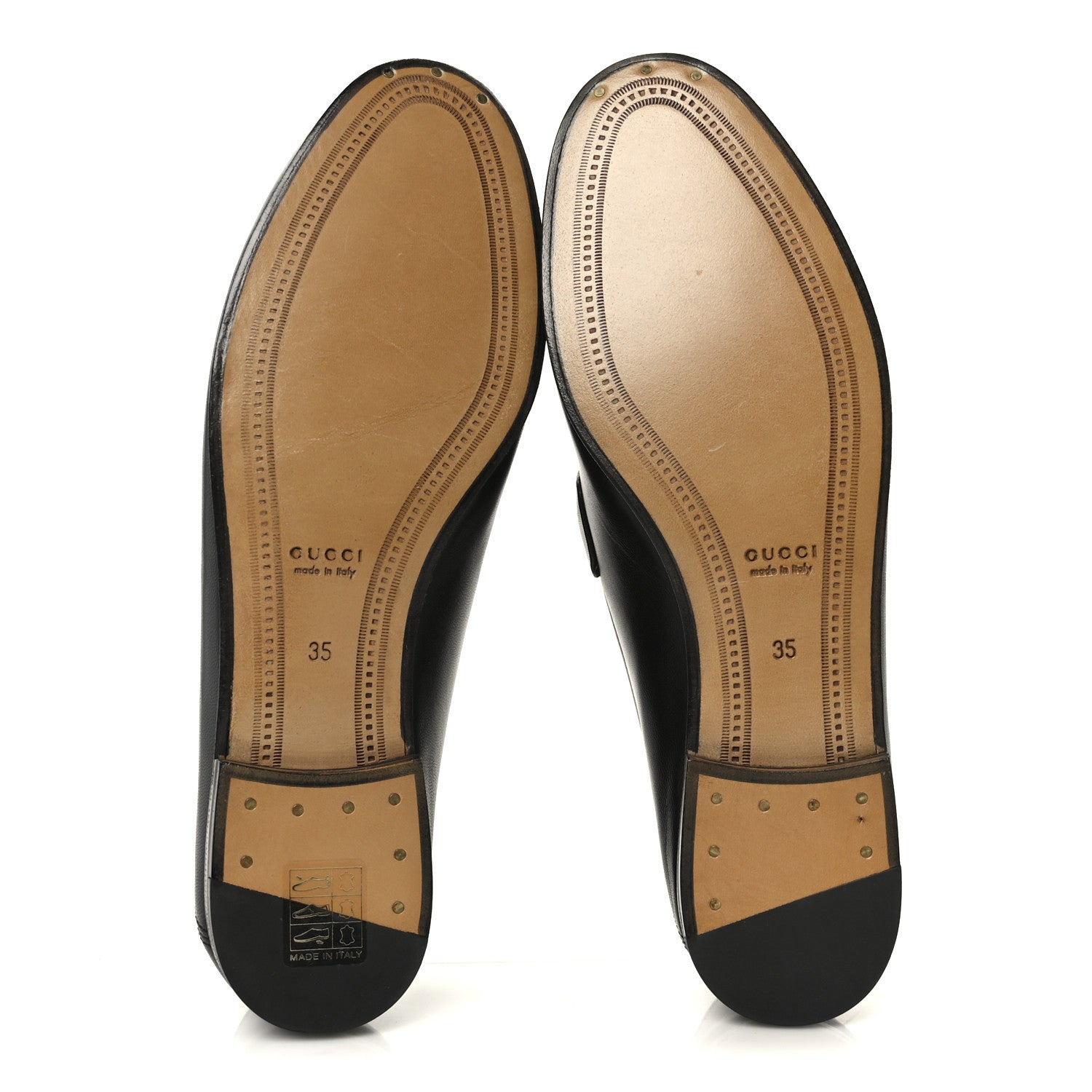 Gucci Malaga Kid Web Womens Horsebit Loafers 35 Black 6 of 10