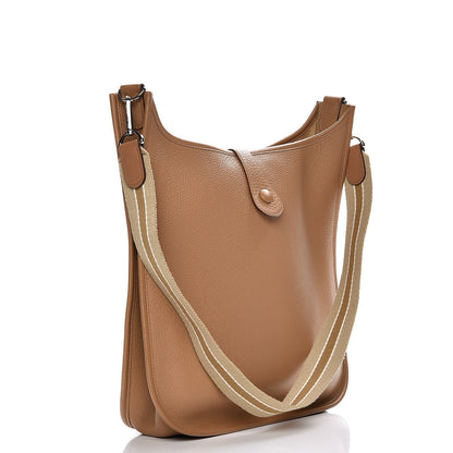 Hermes Togo Evelyne GM Tabac Camel 3 of 13