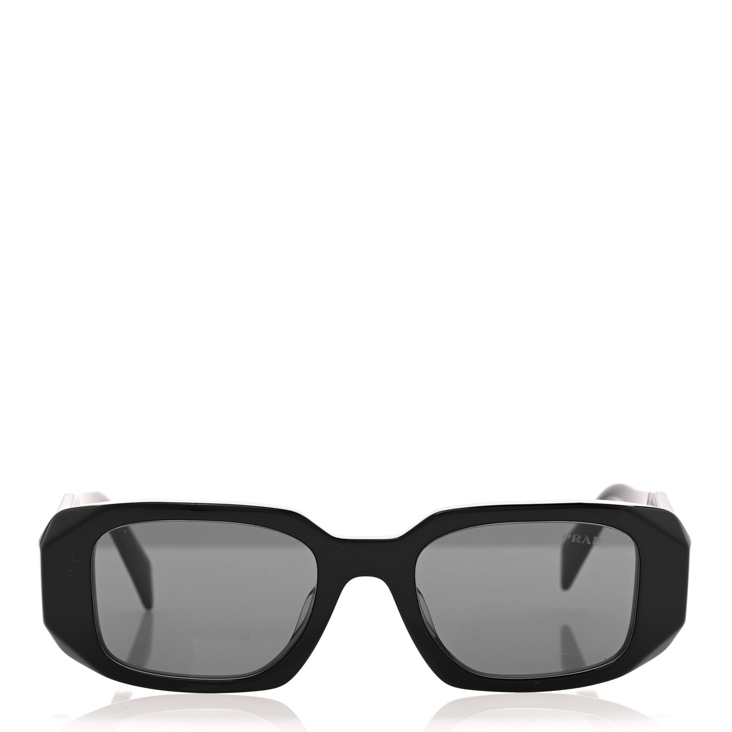 Prada Acetate Symbole Sunglasses SPR 17W Black 2 of 6