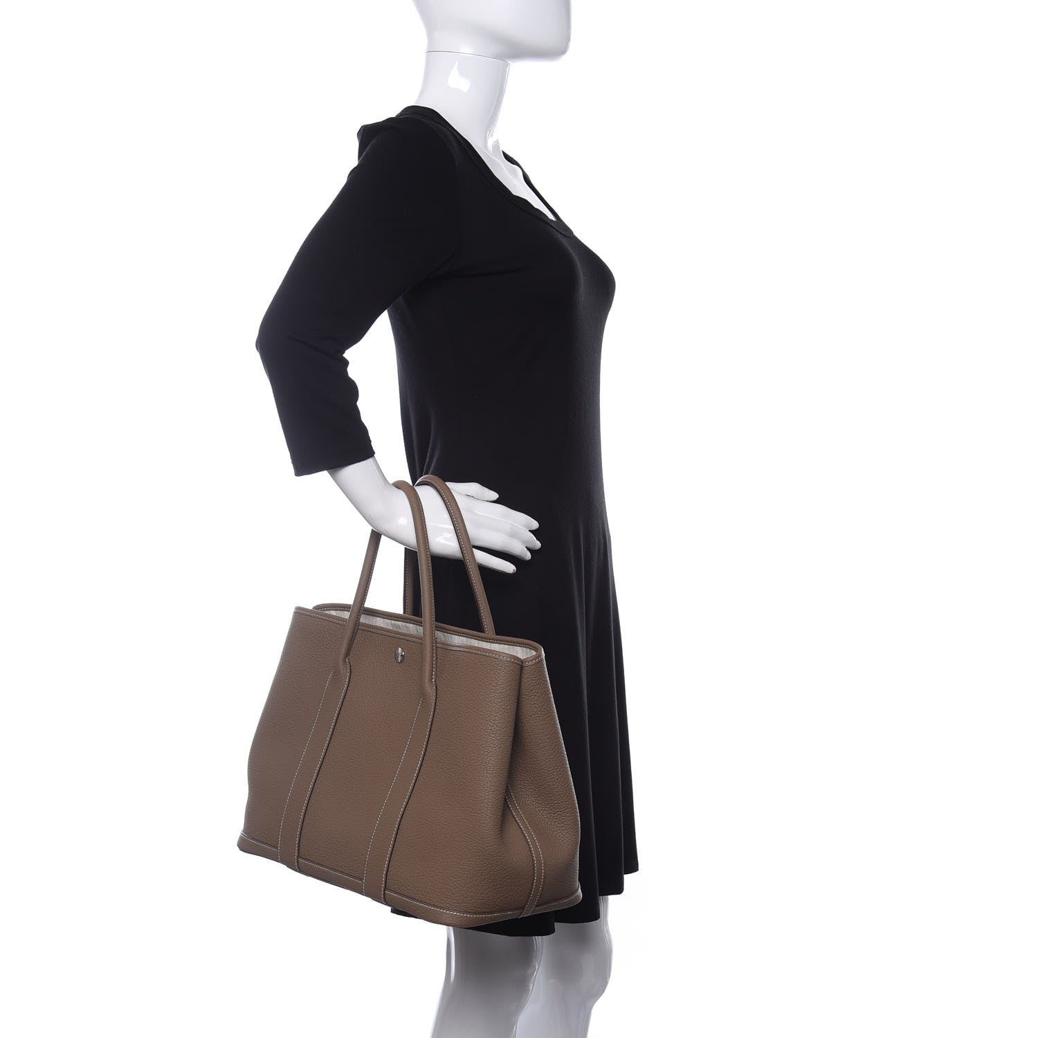 Hermes Negonda Garden Party 36 MM Etoupe 2 of 10