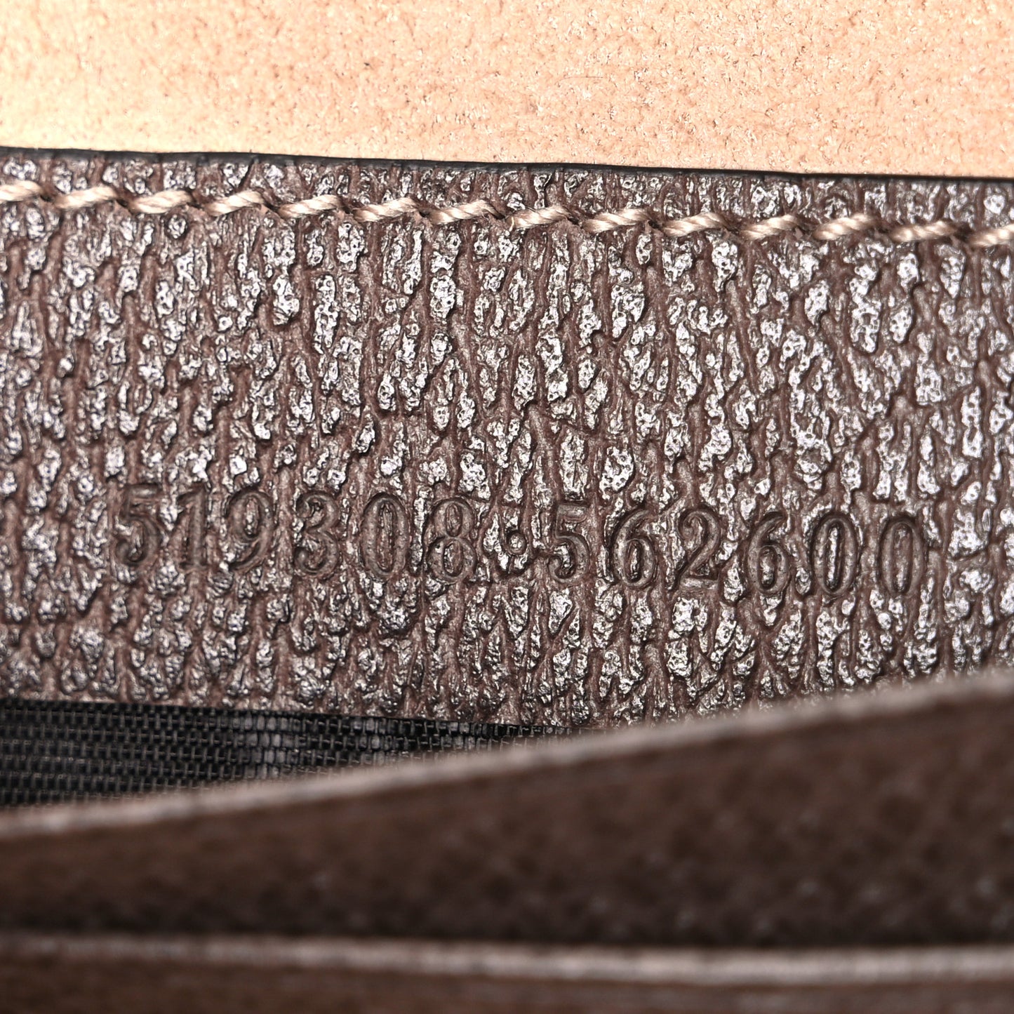 GG Supreme Monogram Web Ophidia Belted iPhone Case 105 42 Dark Brown