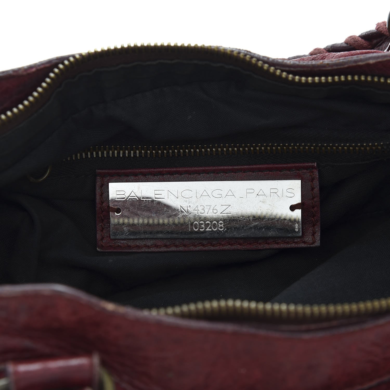 Balenciaga Chevre Classic Hardware First Bordeaux 8 of 12