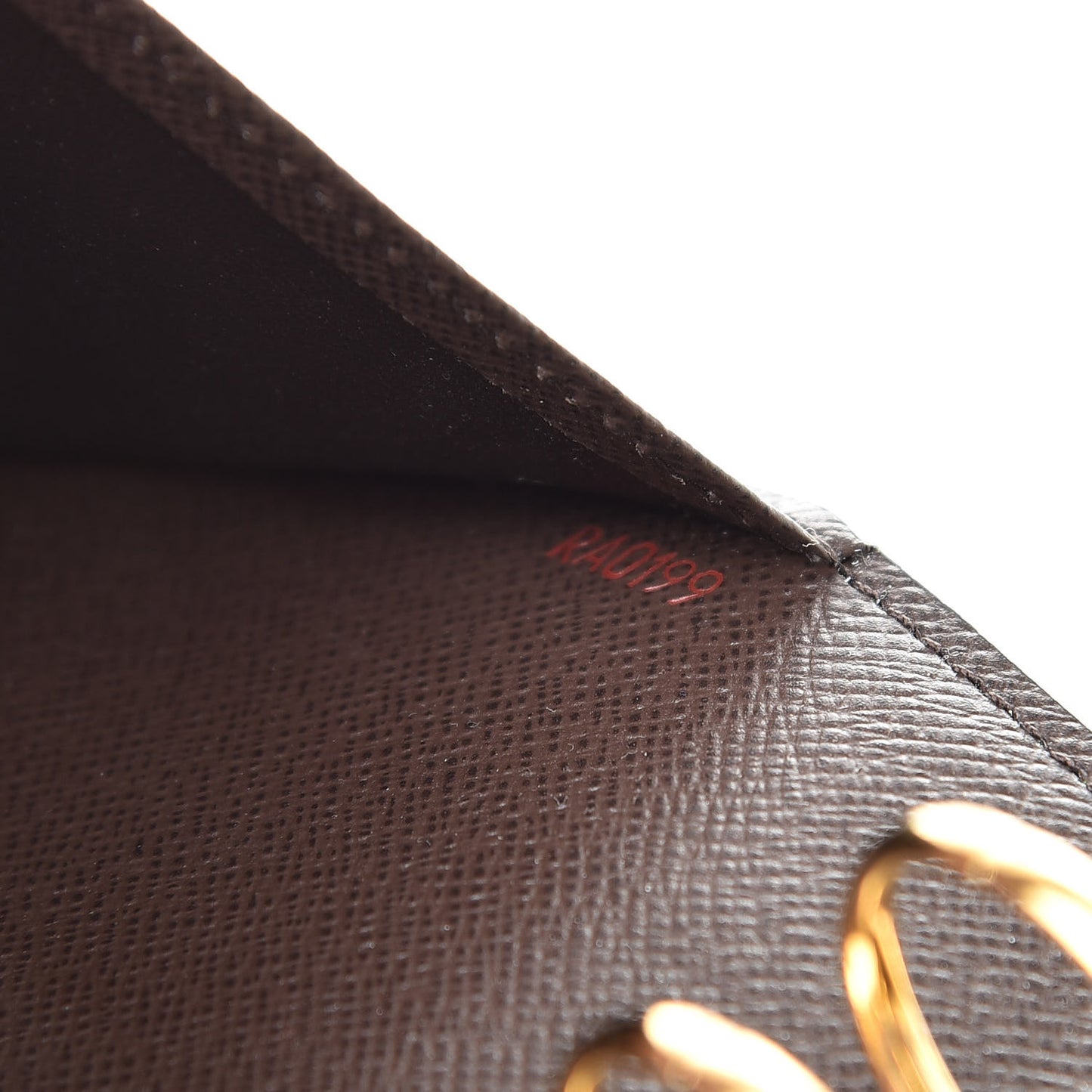 Damier Ebene Medium Ring Agenda Cover