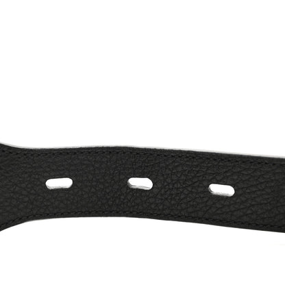 Prada Canvas Calfskin Logo Shoulder Strap Black White 5 of 7