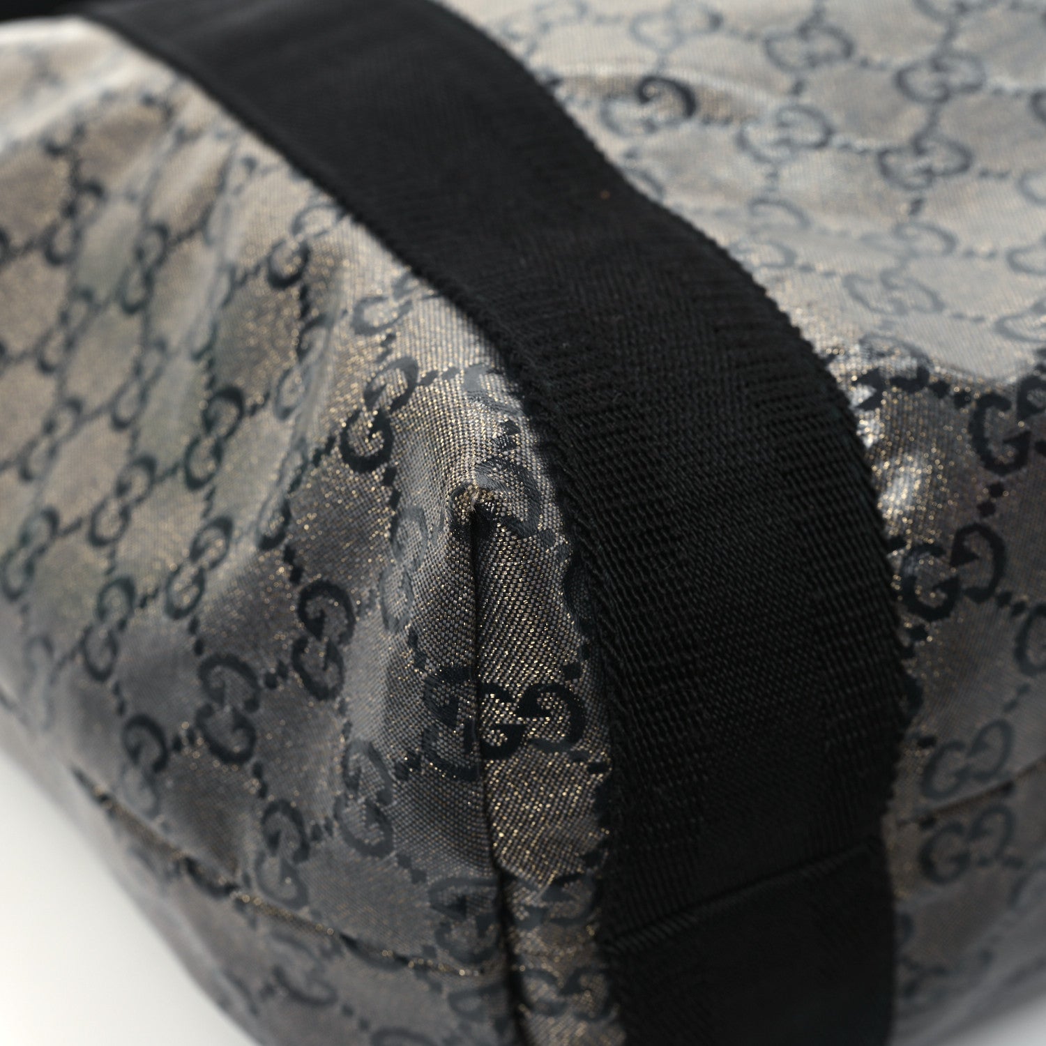 Gucci Crystal Monogram Medium Vertical Tote Black 12 of 12