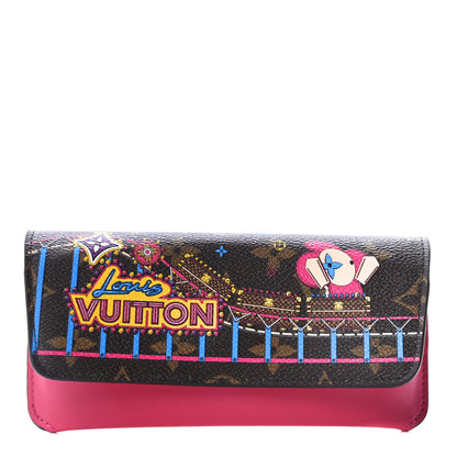 Louis Vuitton Monogram 2020 Christmas Animation Roller Coaster Woody Glasses Case Pivoine 1 of 4