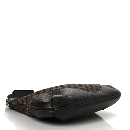 Gucci Monogram Hobo Dark Brown 4 of 9
