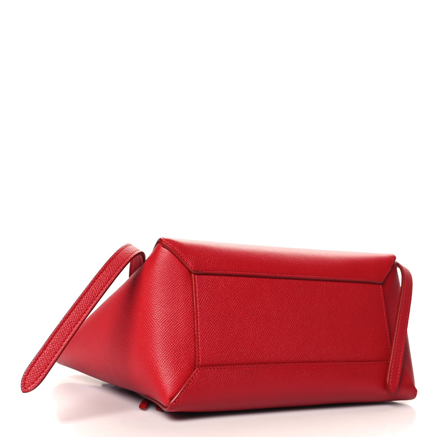 Celine Baby Grained Calfskin Micro Belt Bag Coquelicot 4 of 11
