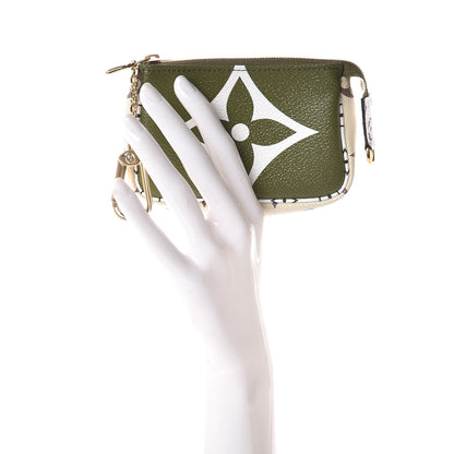 Louis Vuitton Monogram Giant Micro Pochette Accessories Kaki White 2 of 8