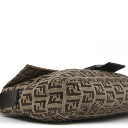 Fendi Zucchino Baguette Toro Mogano Panna 9 of 10