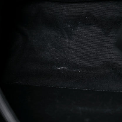 Saint Laurent Crinkled Calfskin Matelasse Monogram Medium Niki Chain Satchel Black 9 of 11