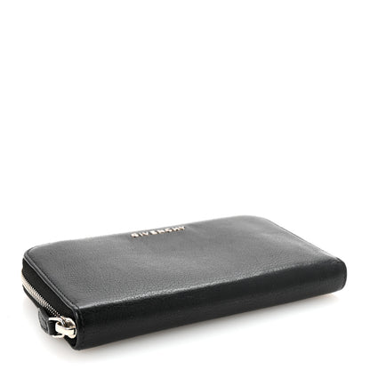 Givenchy Sugar Goatskin Pandora Zip Around Wallet Black 4 of 7