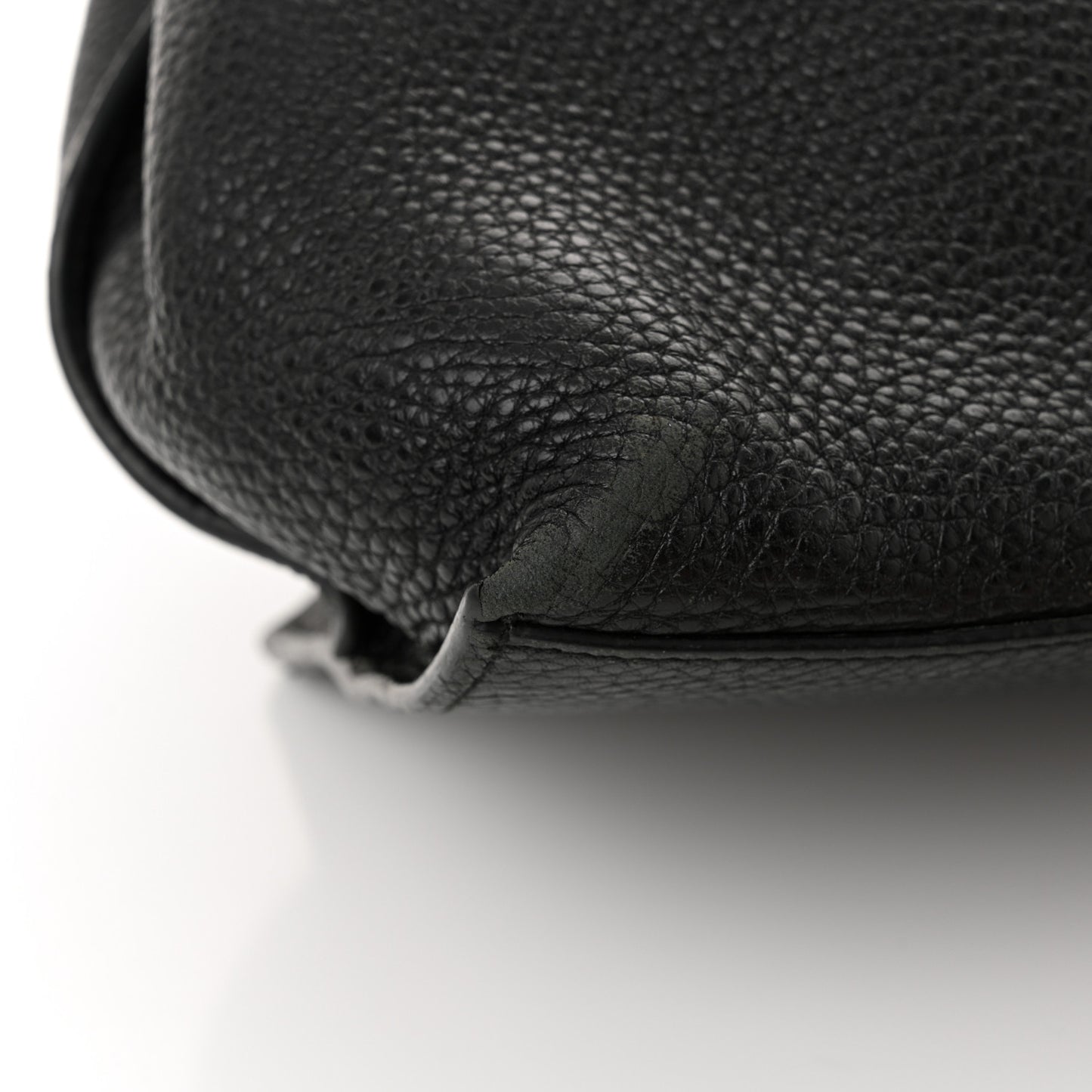 Cellarius Calfskin Large Bamboo Daily Top Handle Bag Black