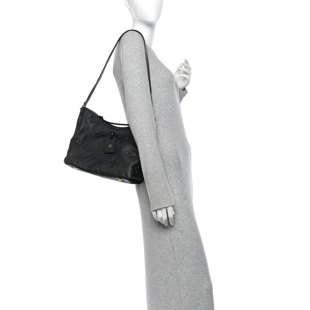 Louis Vuitton Empreinte Carryall PM Black 2 of 11