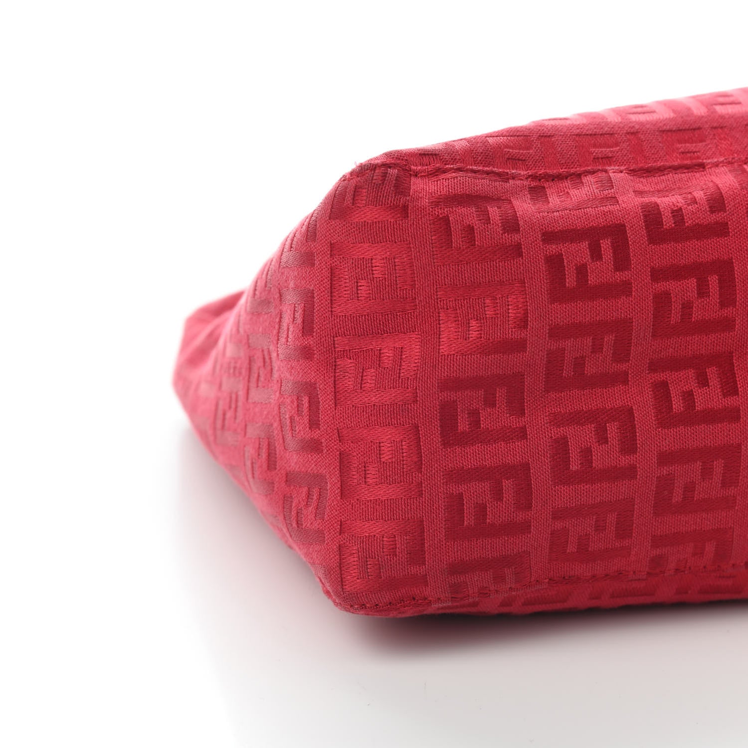 Fendi Zucchino Vitello Mini Pochette Lipstick Testa di Moro 6 of 7