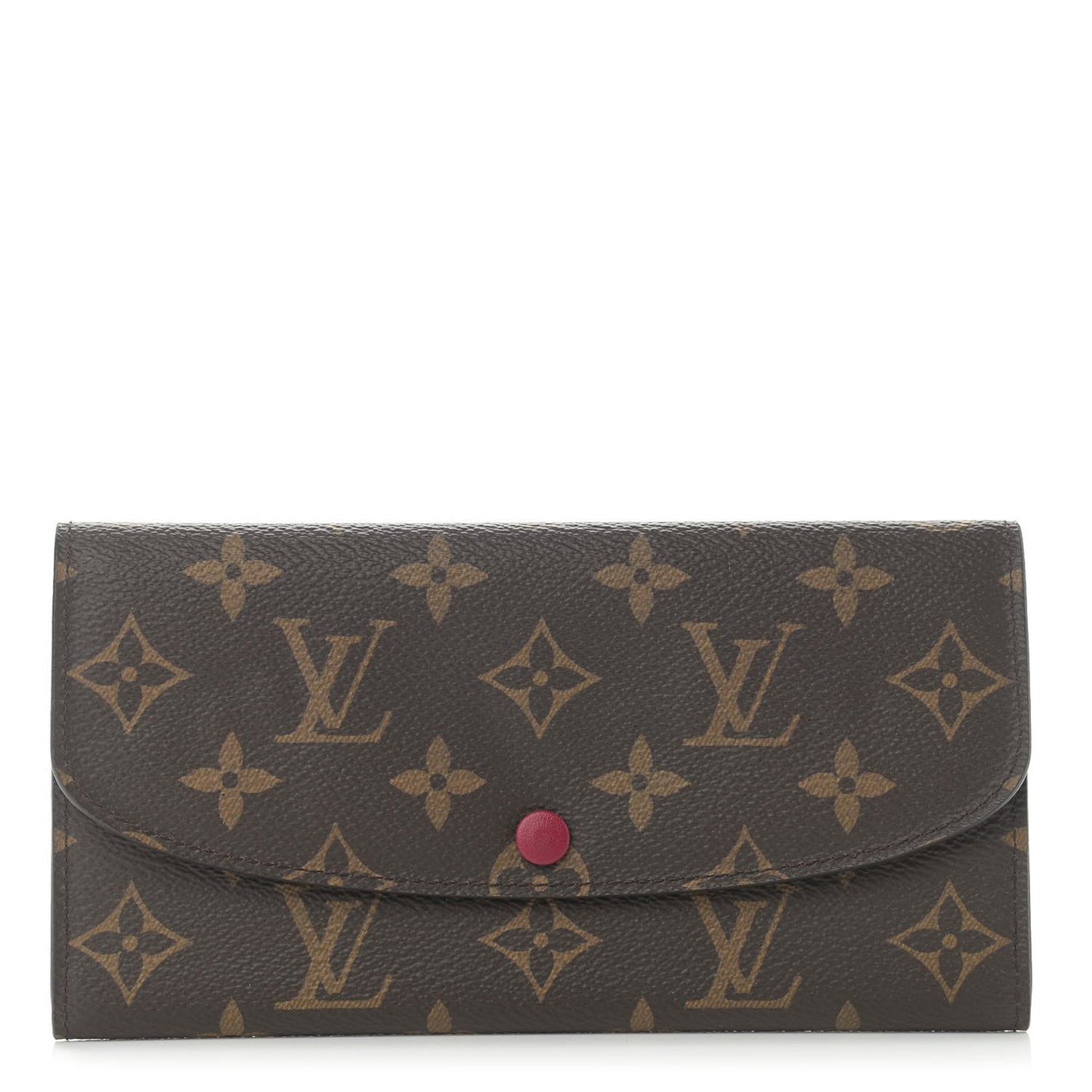Monogram Emilie Wallet Fuchsia