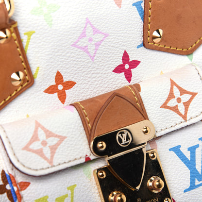 Louis Vuitton Monogram Multicolor Speedy 30 White 17 of 29