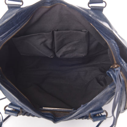 Balenciaga Agneau Classic Hardware City Bleu Obscur 4 of 7