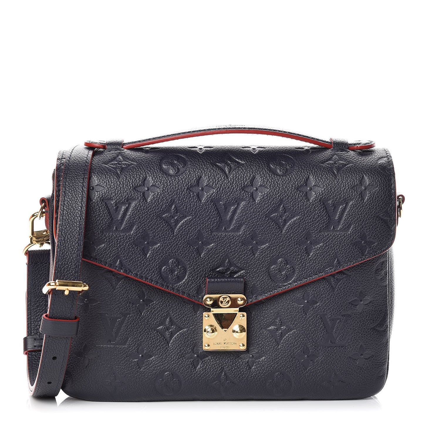 Empreinte Pochette Metis Marine Rouge