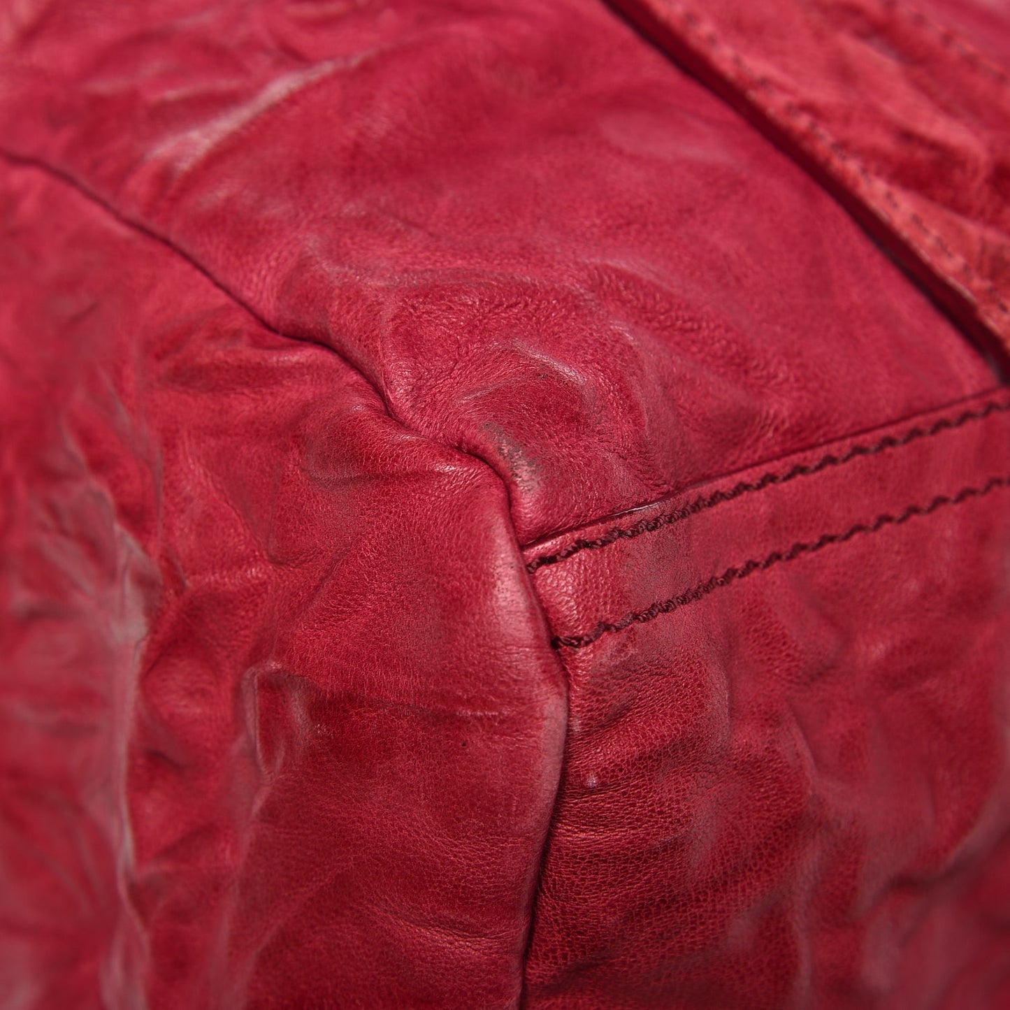 Tumbled Sheepskin Medium Pandora Cherry