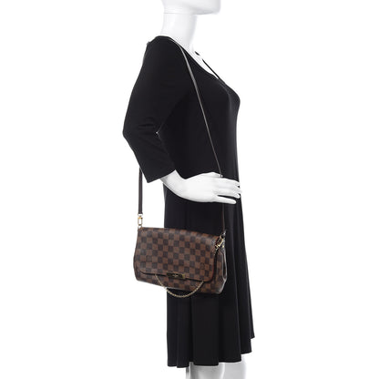 Louis Vuitton Damier Ebene Favorite MM 2 of 11
