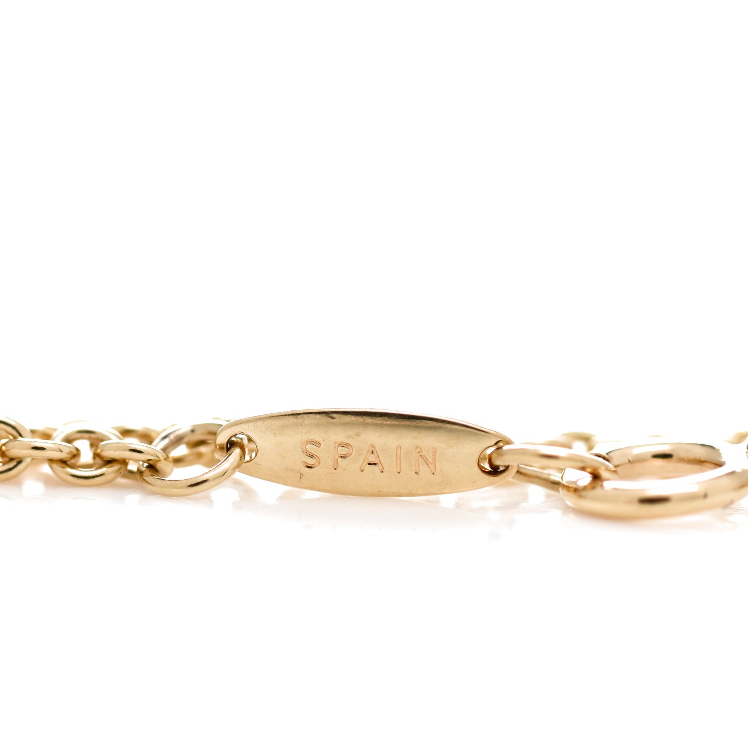 Tiffany 18K Yellow Gold Elsa Peretti Open Heart Bracelet 6 of 7