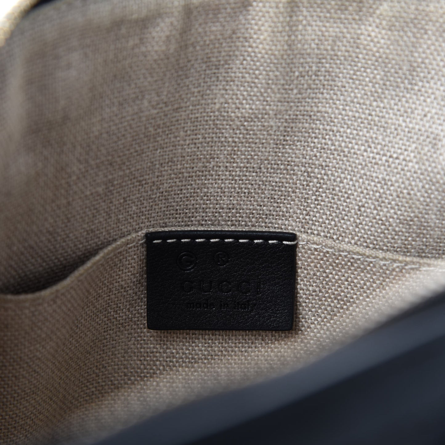 Microguccissima Mini Dome Bag Black