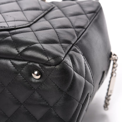 Chanel Calfskin Quilted Large Cambon Bowler Black 12 of 13