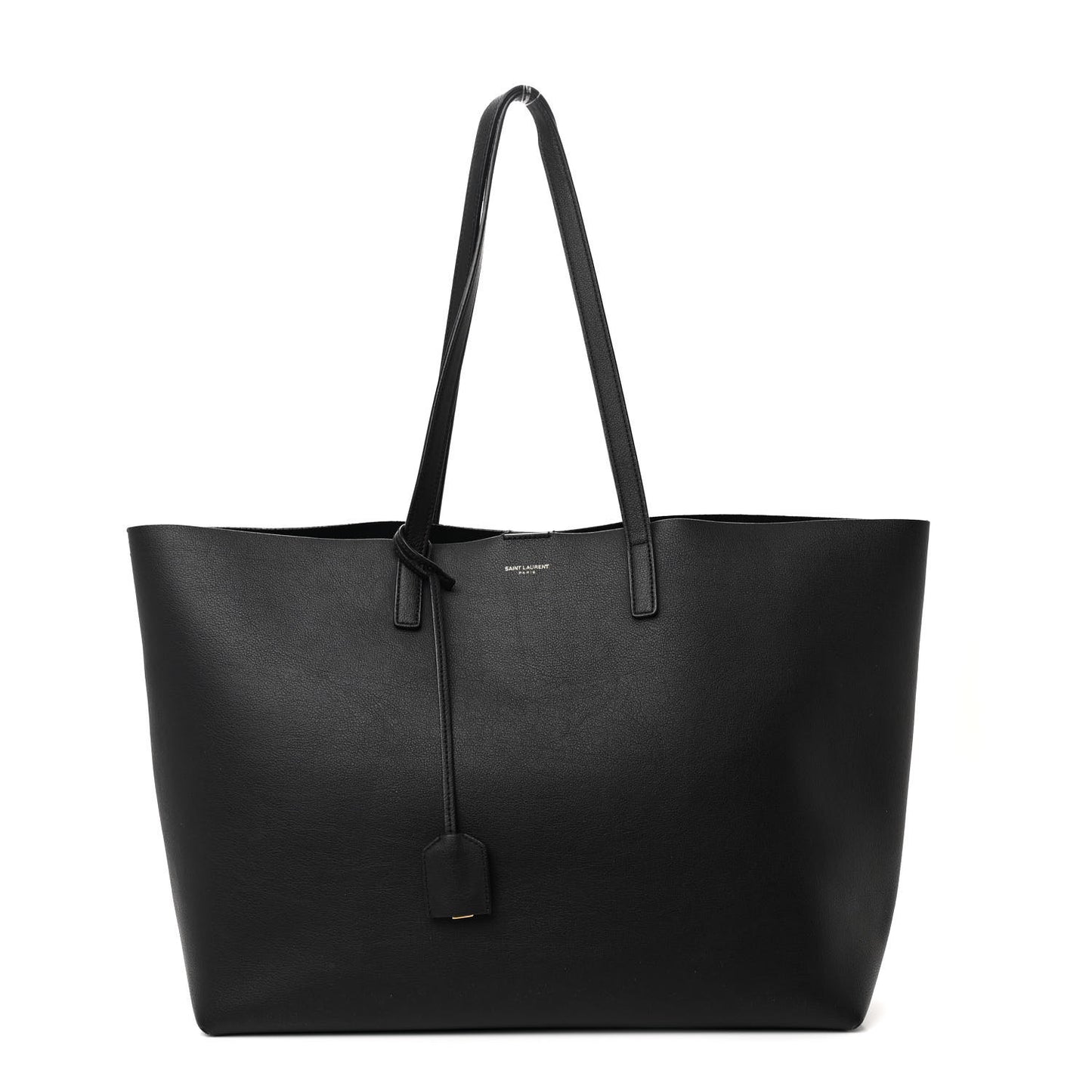 Calfskin Large Shopping Tote Tote Black
