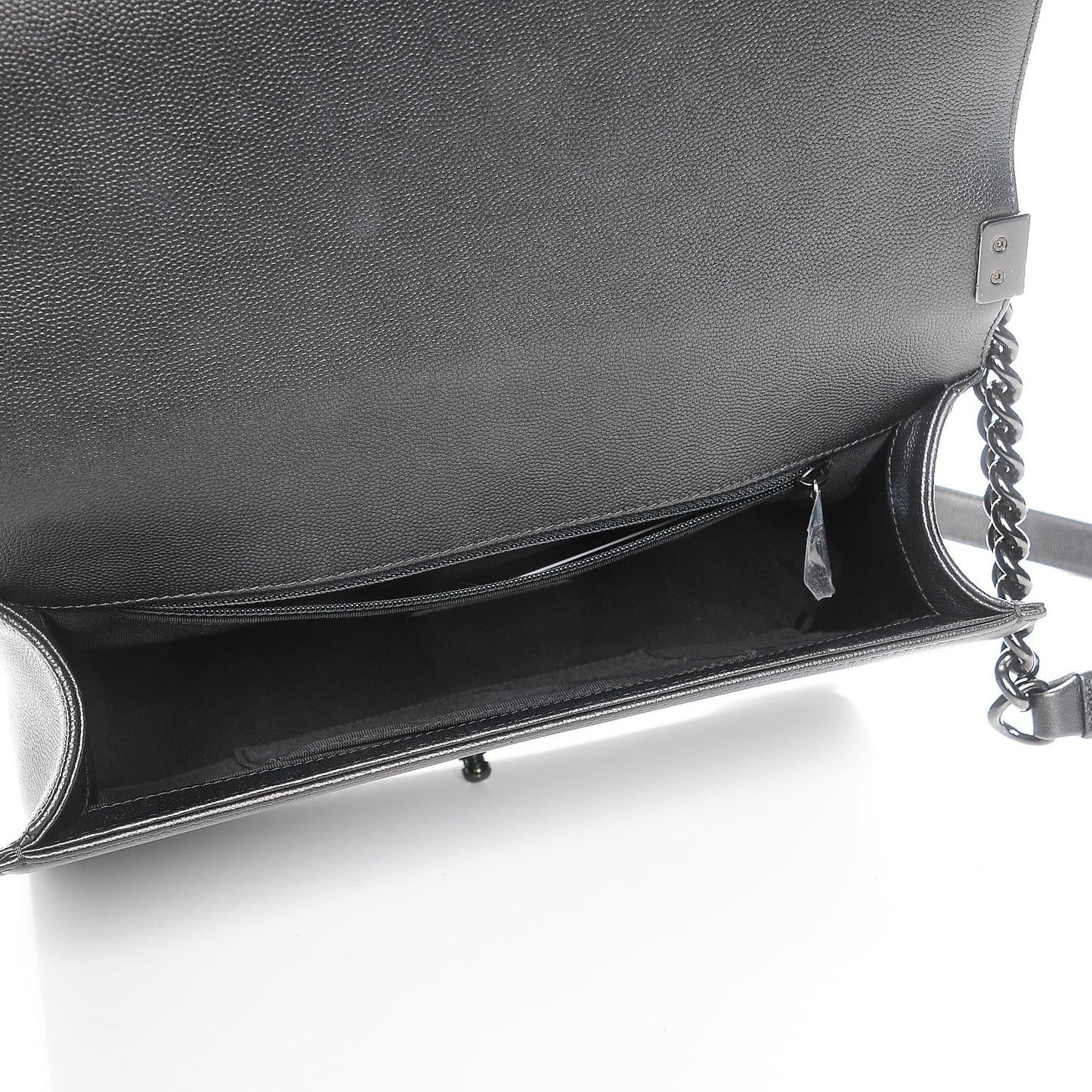 Caviar Quilted New Medium Boy Flap So Black